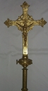 Paire de croix de procession et de hampes de procession