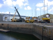 Quai et jetée de Kernoa, quai du Platier, le Port (Paimpol)