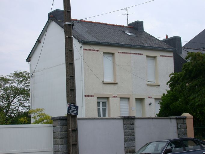 Maisons jumelles, 117 avenue du président Edouard Herriot (Vannes)