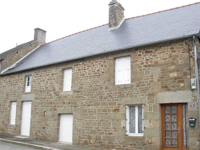 Alignement de maisons, 8 rue du Mont Saint-Michel (Vieux-Vy-sur-Couesnon)