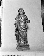 Statuette : Sainte femme, basilique Notre-Dame-du-Roncier (Josselin)