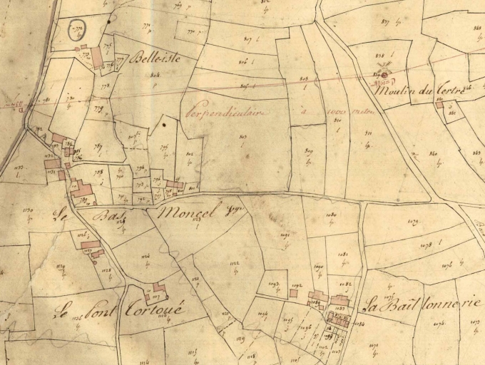 Écart, le Bas Moncel (Bais)