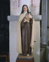 Statue (petite nature) : sainte Thérèse de Lisieux