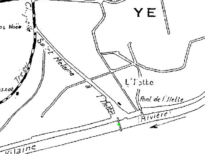 Pont routier, l'Ilette (La Chapelle-de-Brain)