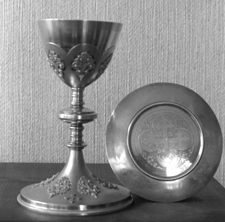 Calice & patène 6, église Saint-Martin (Saint-Martin-sur-Oust)