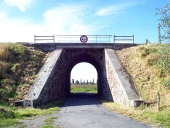 Pont de chemin de fer, le Chemin Vert (Mont-Dol)