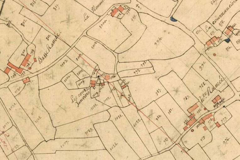 Ferme, les Cours Janviers (Visseiche)