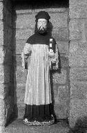 Statue : Saint Hervé, Ruléa (Lanhouarneau)