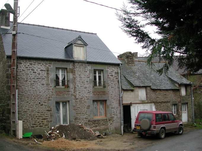 Ferme, actuellement maison, la Ricolais (Saint-Pierre-de-Plesguen fusionnée en Mesnil-Roc'h en 2019)