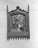 Chemin de croix, style néo-gothique, église paroissiale Saint-Martin (Erbrée)