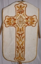 Ornement blanc 1 : chasuble, étole