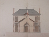 Mairie et écoles sur la commune de Chantepie