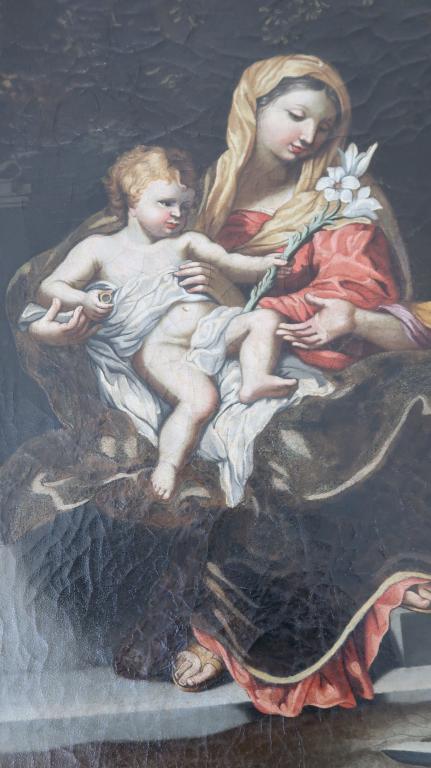 Tableau : La Vierge à l'Enfant avec sainte Catherine d'Alexandrie (Arradon)