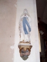 Statue : Notre-Dame de Lourdes, culot