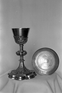 Calice & patène 2, église paroissiale Saint-Nicolas (Saint-Nicolas-du-Tertre)