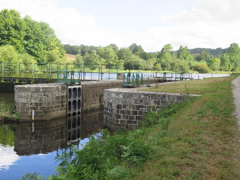 Canal du Blavet, les écluses