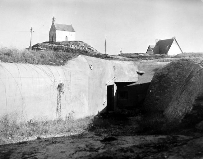 Bunker - casemate de type 611 transformée en maison, Boulevard Sainte-Barbe (Roscoff)