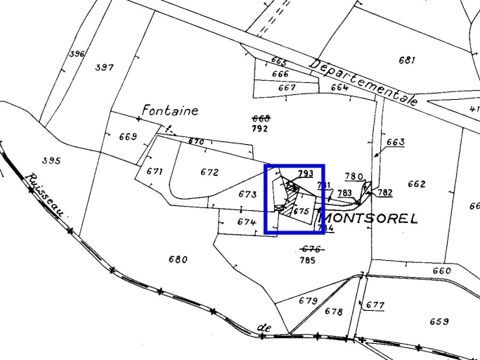 Moulin à eau, Montsorel (Baguer-Morvan)