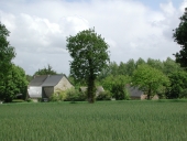 Maison de notable, puis école, actuellement maison, la Dube (Paimpont)