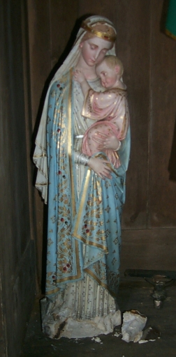 Statuette : Vierge à l'Enfant