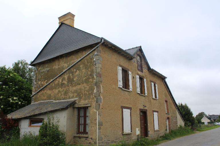 Les maisons et fermes sur la commune de Langan