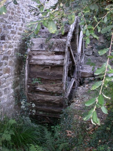 Moulin à farine de la Maladrie, actuellement maison (Hénon)