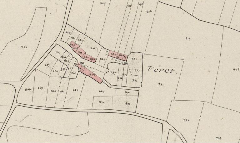 Écart, Véret (Saint-Martin-sur-Oust)