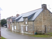Alignement de maisons, la Hautière (Pipriac)