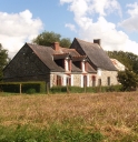 Maison 1, alignement de trois logis, le Perron (Créhen)