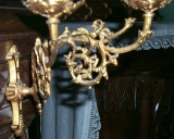 Ensemble de 8 luminaires d'applique d'église