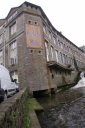 Moulin, puis usine de papeterie Ravoux, puis imprimerie du petit écho de la mode, actuellement immeuble de bureaux, centre culturel et immeuble à logement, rue des Moulins ; rue du Maillet (Châtelaudren fusionnée en Châtelaudren-Plouagat en 2019)