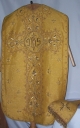Ornement doré 2 : chasuble, étole pastorale