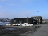 Ateliers de chantier naval Le Mérour, actuellement remise à accastillage et voilerie, le Sillon (Camaret-sur-Mer)