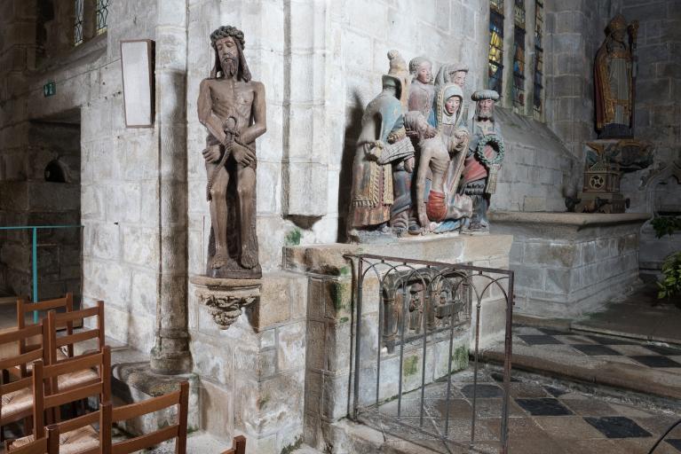 Statue : Christ aux liens, Eglise Saint-Renan (Locronan)
