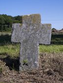 Croix de chemin près du Bolin (Le Roc-Saint-André fusionnée en Val d'Oust en 2016)