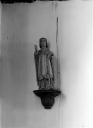Statue sur socle : Saint Cado
