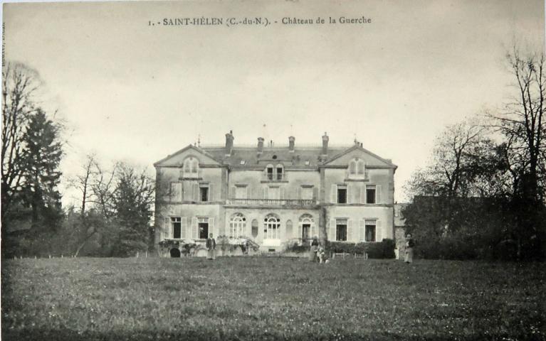 Manoir puis "château"de la Guerche, puis école des salésiens (Saint-Hélen)
