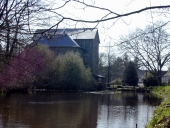 Minoterie Desbois et Morin, actuellement maison, le Gué (Plélan-le-Grand)