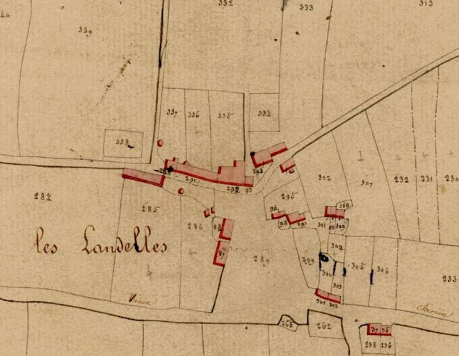 Écart,j les Landelles (Ercé-près-Liffré)