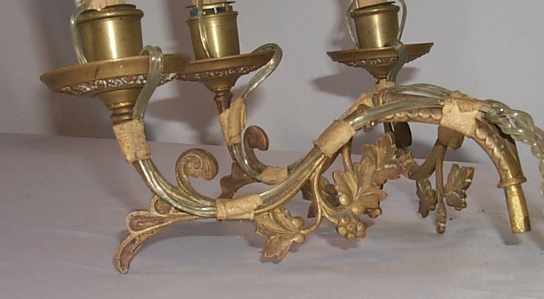 Paire de luminaires d'applique