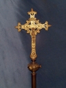Croix de procession 2 : Christ en croix