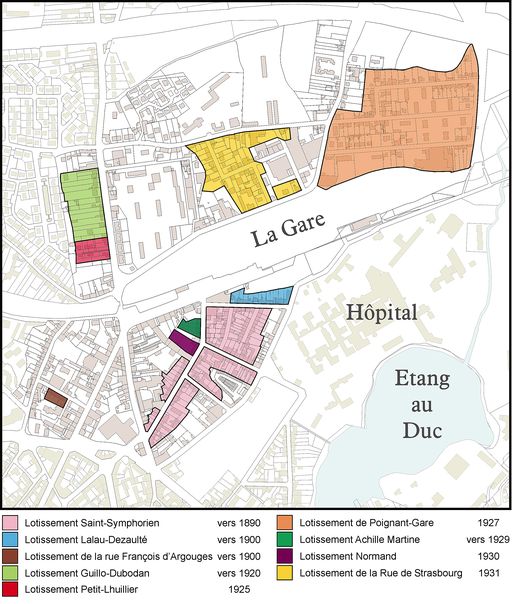 Lotissements 1925-1946 (ville de Vannes)