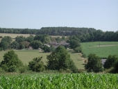 Écarts et village sur la commune de Langon
