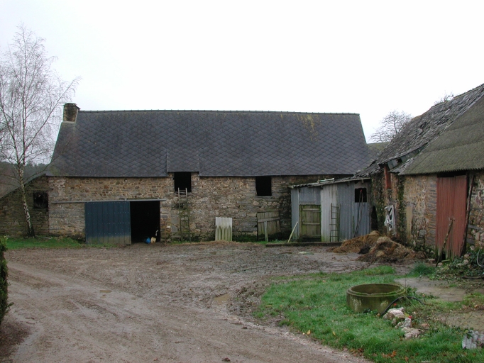 Manoir, actuellement ferme, Bossac (Bruc-sur-Aff)