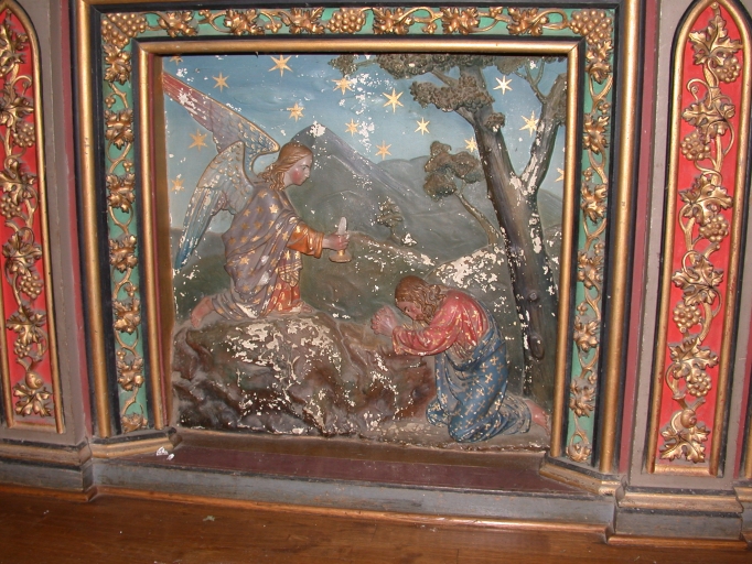 Demi-relief : Jardin des oliviers