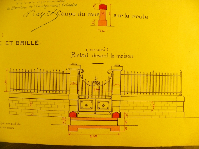 Ancienne école des filles, rue du stade (Saint-Georges-de-Chesné fusionnée en Rives-du-Couesnon en 2019)