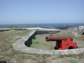 Batterie de côte ouest, dite batterie de la Déroute, Île-aux-Moines (Perros-Guirec)