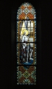Verrière de la baie 3 : sainte Jeanne d'Arc