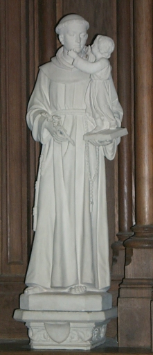 Statue : saint Antoine de Padoue