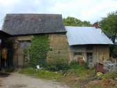 Alignement de deux maisons, la Sévaudière (Chevaigné)